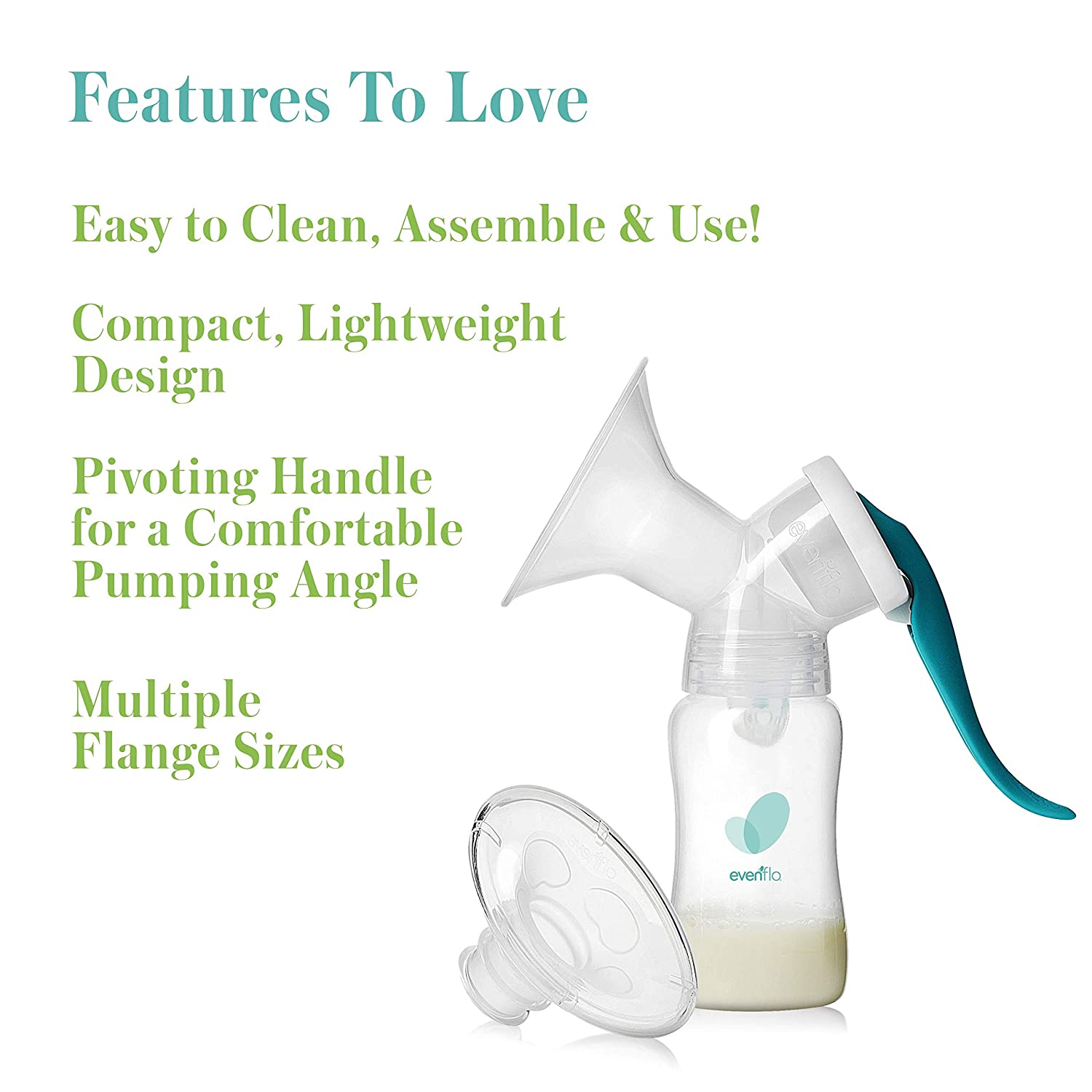 how to use the evenflo breast pump Evenflo Advanced Manual Breast Pump – S&D Kids