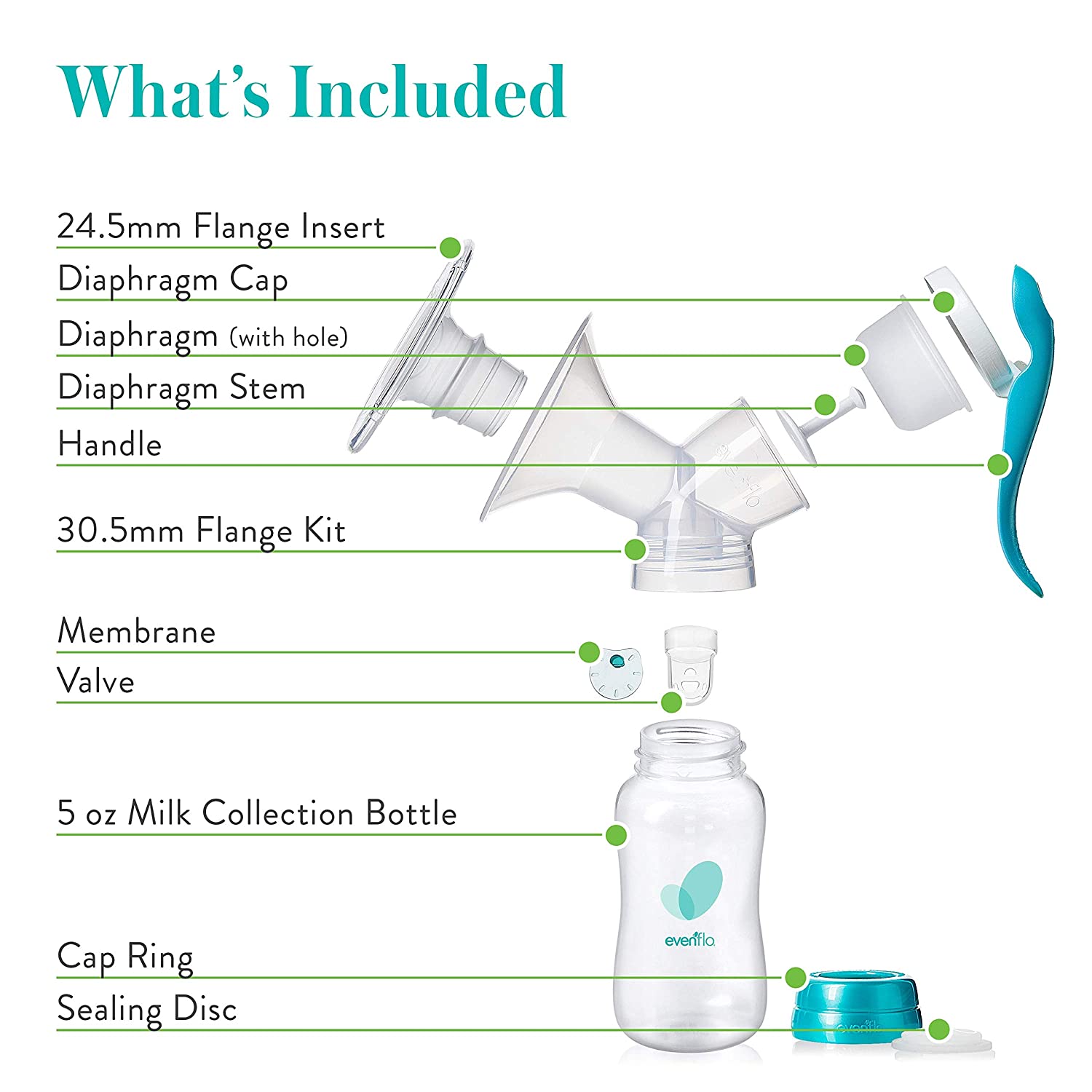 Evenflo Advanced Manual Breast Pump – S&D Kids