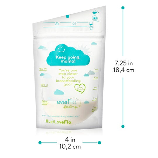 Evenflo Advanced Breast Milk Storage Bags - 100 Count