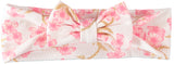 Nicole Miller Girls 0-9 Months Floral Sleep and Play with Headband