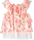 Little Lass Girls 2T-4T Floral Legging Set