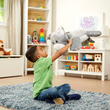 Melissa and Doug Cuddle Cat Jumbo Plush Stuffed Animal