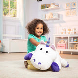 Melissa and Doug Cuddle Unicorn Jumbo Plush Stuffed Animal