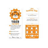 Melissa and Doug Cuddle Tiger Jumbo Plush Stuffed Animal