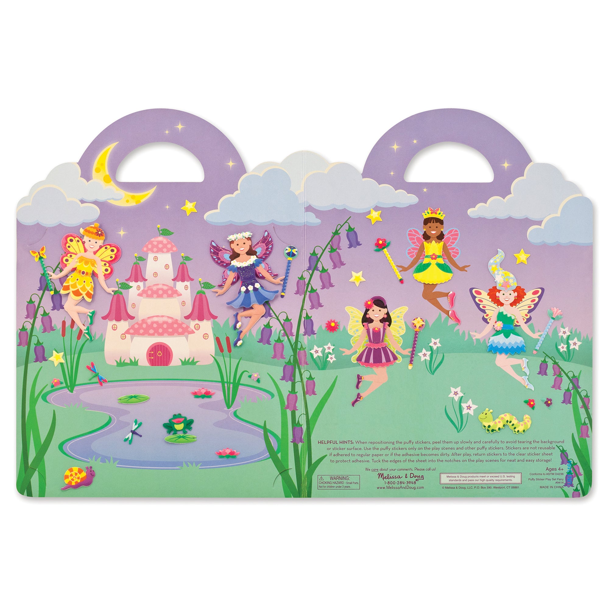 Melissa and Doug Puffy Stickers Play Set: Fairy