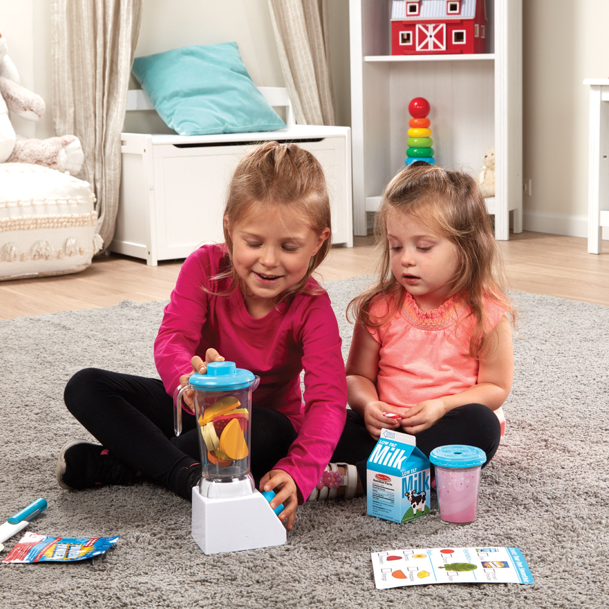 Melissa & Doug Blender Set, Smoothie Maker