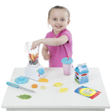 Melissa & Doug Smoothie Maker Blender Pretend Play Set with Play Food (22 Pcs)
