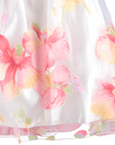 Pink Butterfly Girls 7-16 Floral Sash Dress