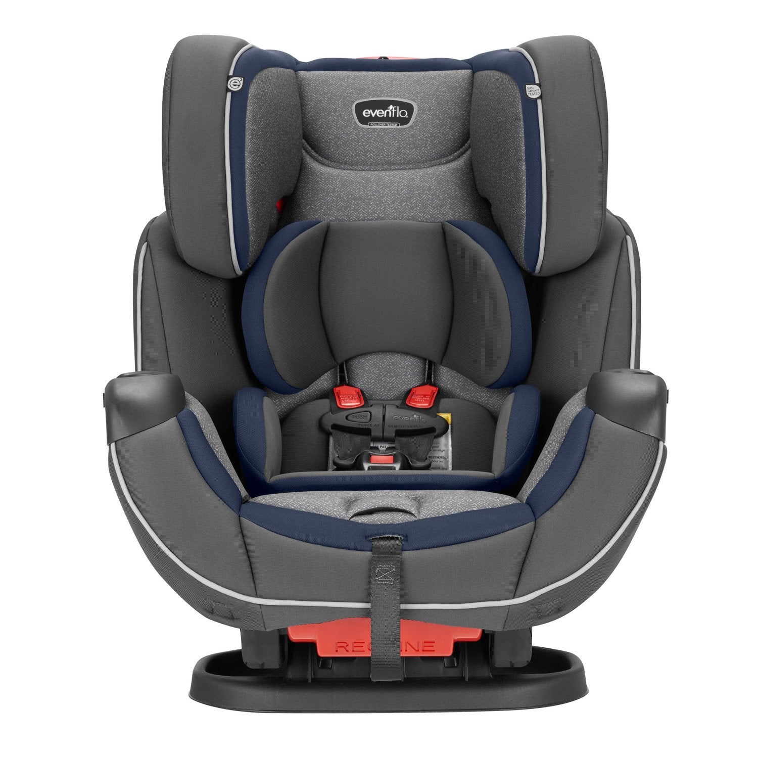 how to install evenflo symphony car seat rear facing Evenflo Symphony DLX All-in-One Car Seat, Pinnacle Gray – S&D Kids