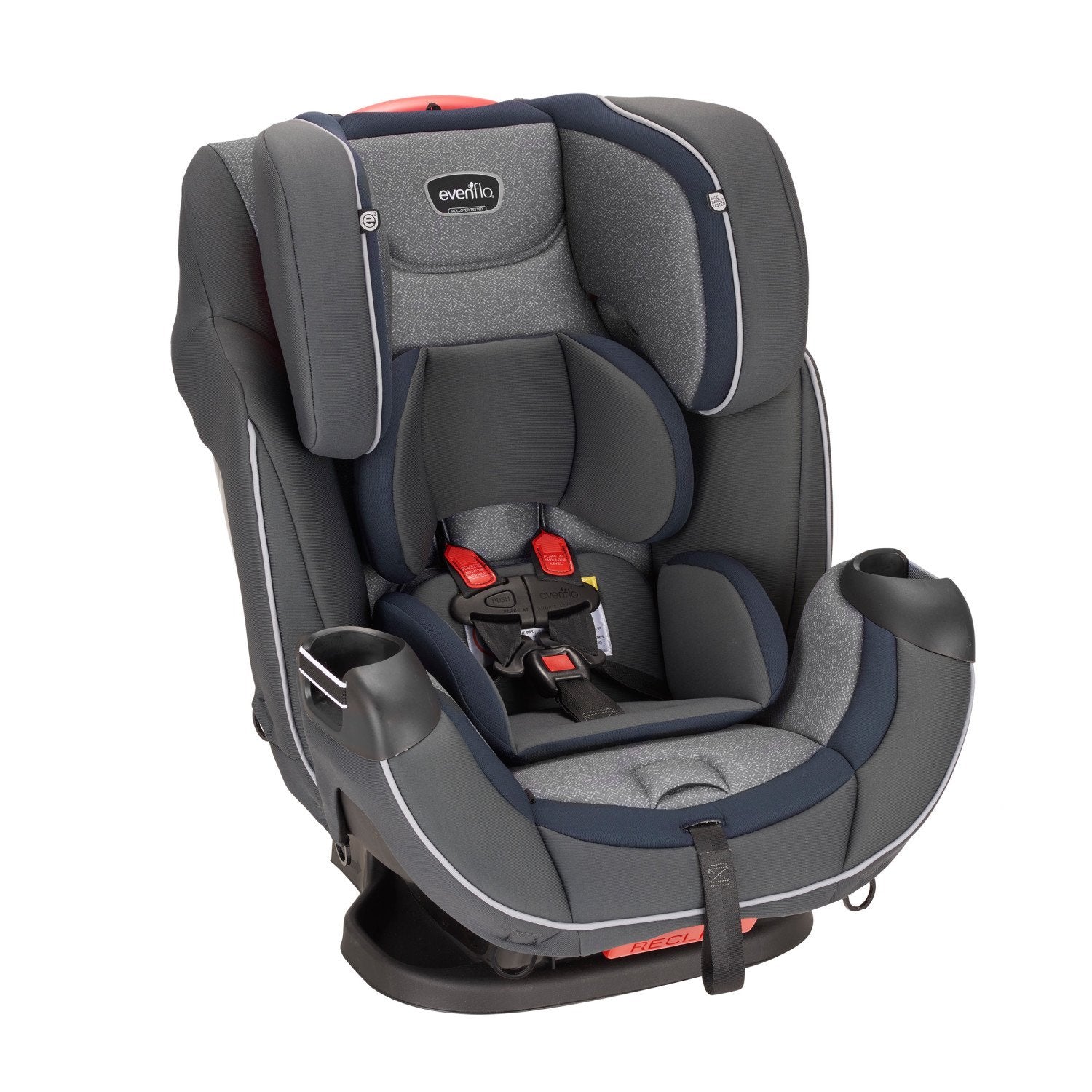 evenflo symphony forward facing Evenflo Symphony DLX All-in-One Car Seat, Pinnacle Gray – S&D Kids
