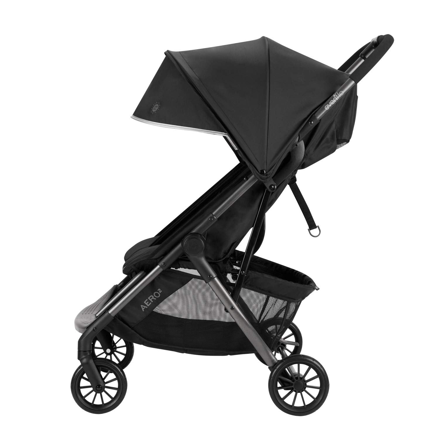 evenflo ultralight stroller Evenflo Aero2 Ultra-Lightweight Double Stroller, Lark Black – S&D Kids