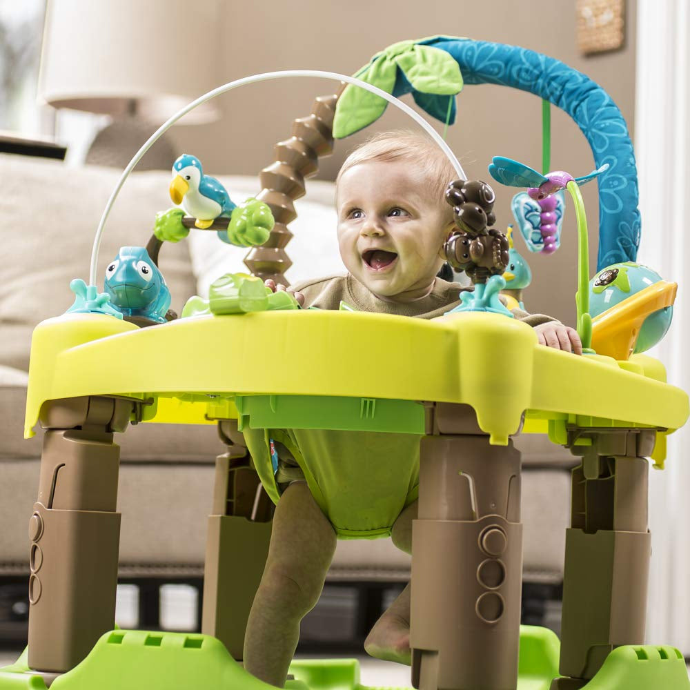 evenflo exersaucer triple fun entertainer Evenflo Exersaucer Triple Fun Active Learning Center, Life in the Amaz – S&D Kids