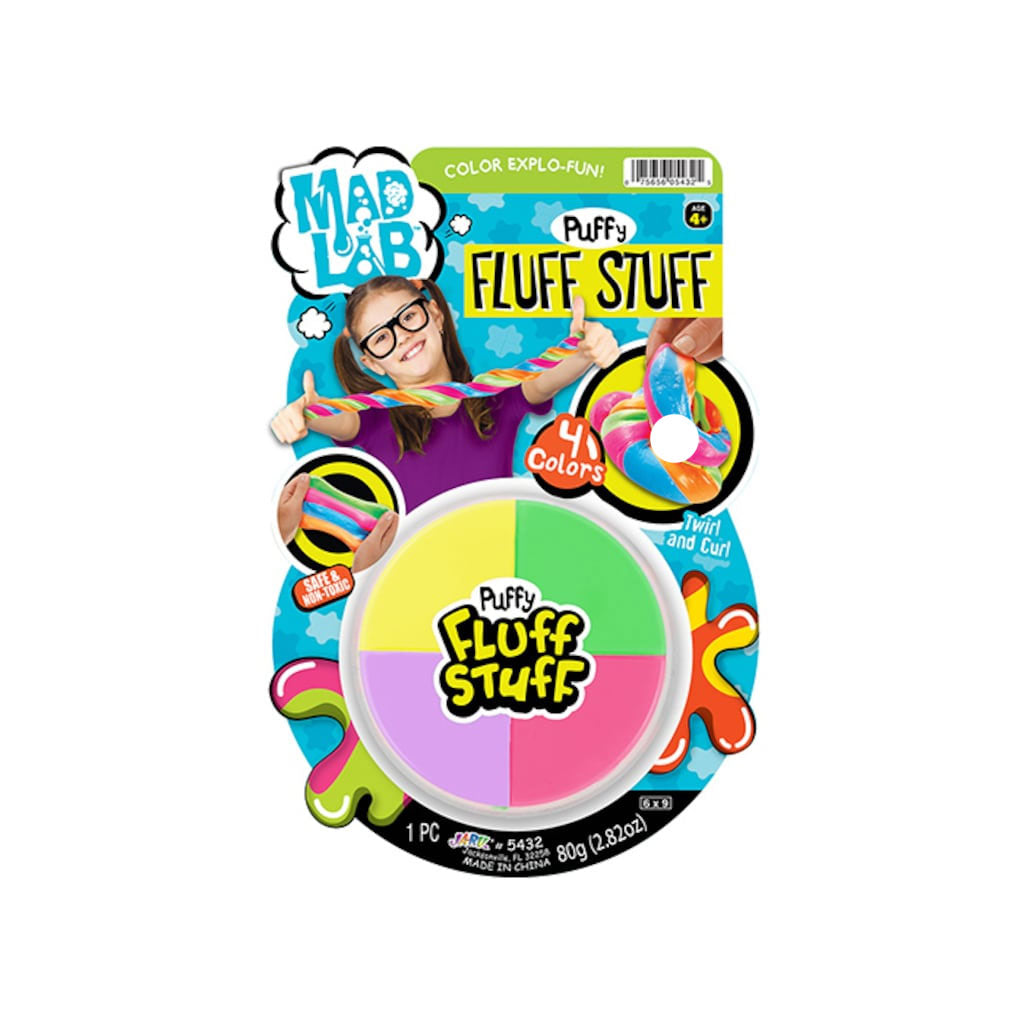 Ja Ru Mad Lab Puffy Fluff Stuff - 4 Colors