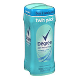 Degree Women Dry Protection Antiperspirant Deodorant, Shower Clean, 2.6 oz, Twin Pack