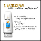 Pantene Pro-V Classic Clean Conditioner, 12 Fl Oz