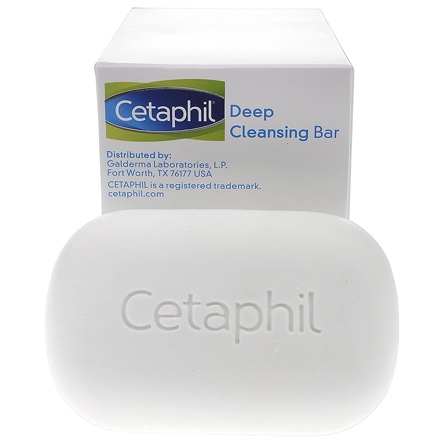 Cetaphil Deep Cleansing Face & Body Bar, 4.5 oz