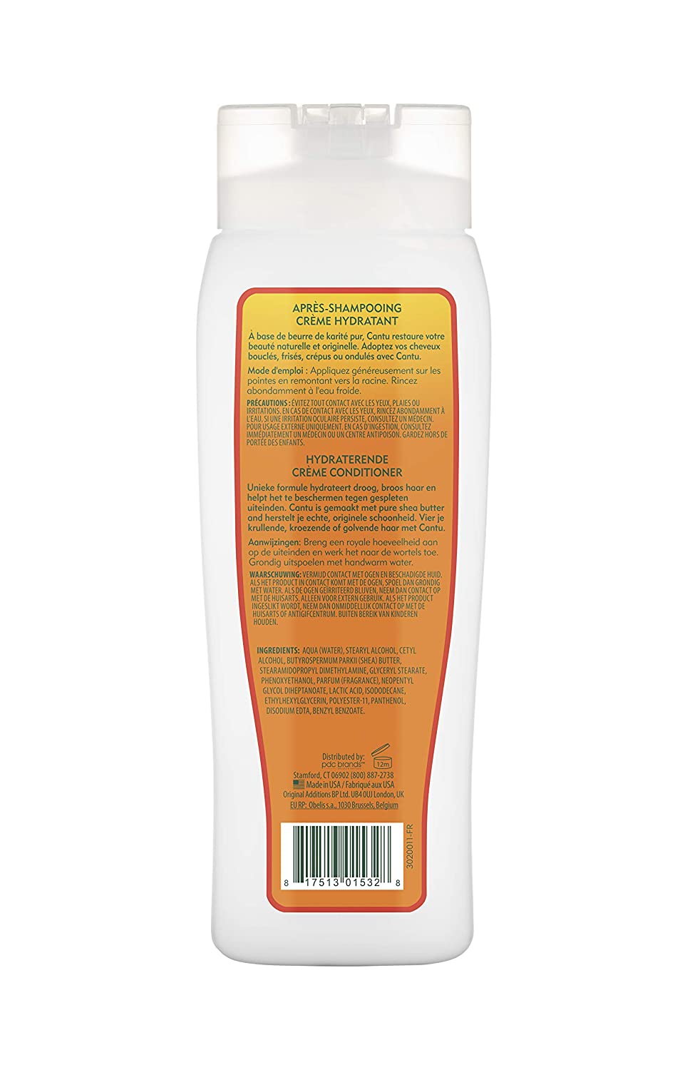 Cantu Shea Butter for Natural Hair Hydrating Cream Conditioner, 13.5 oz