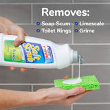 Soft Scrub Cleanser with Bleach Surface Cleaner, Kills 99.9% of Germs, 24 Fluid Ounces