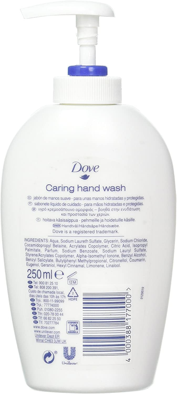 Dove Beauty Cream Caring Hand Wash (Pack of 2)