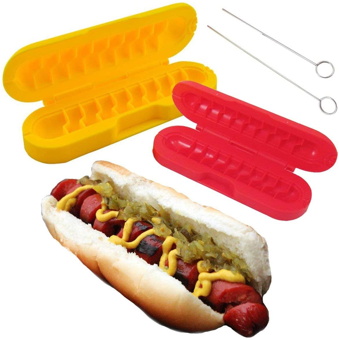 Curl A Dog Spiral Hotdog Slicer 2 Pack