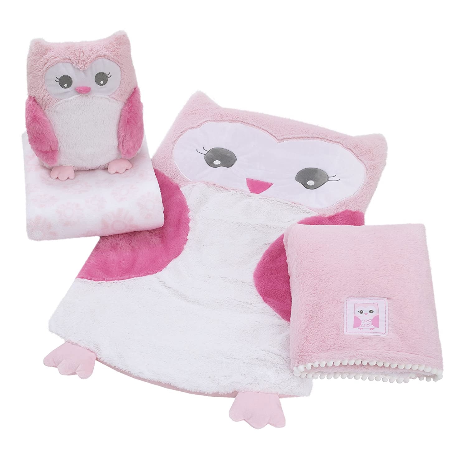 Nojo Super Soft Tummy Play Time Mat, Owl