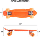 ChromeWheels 22'' Fish Skateboard