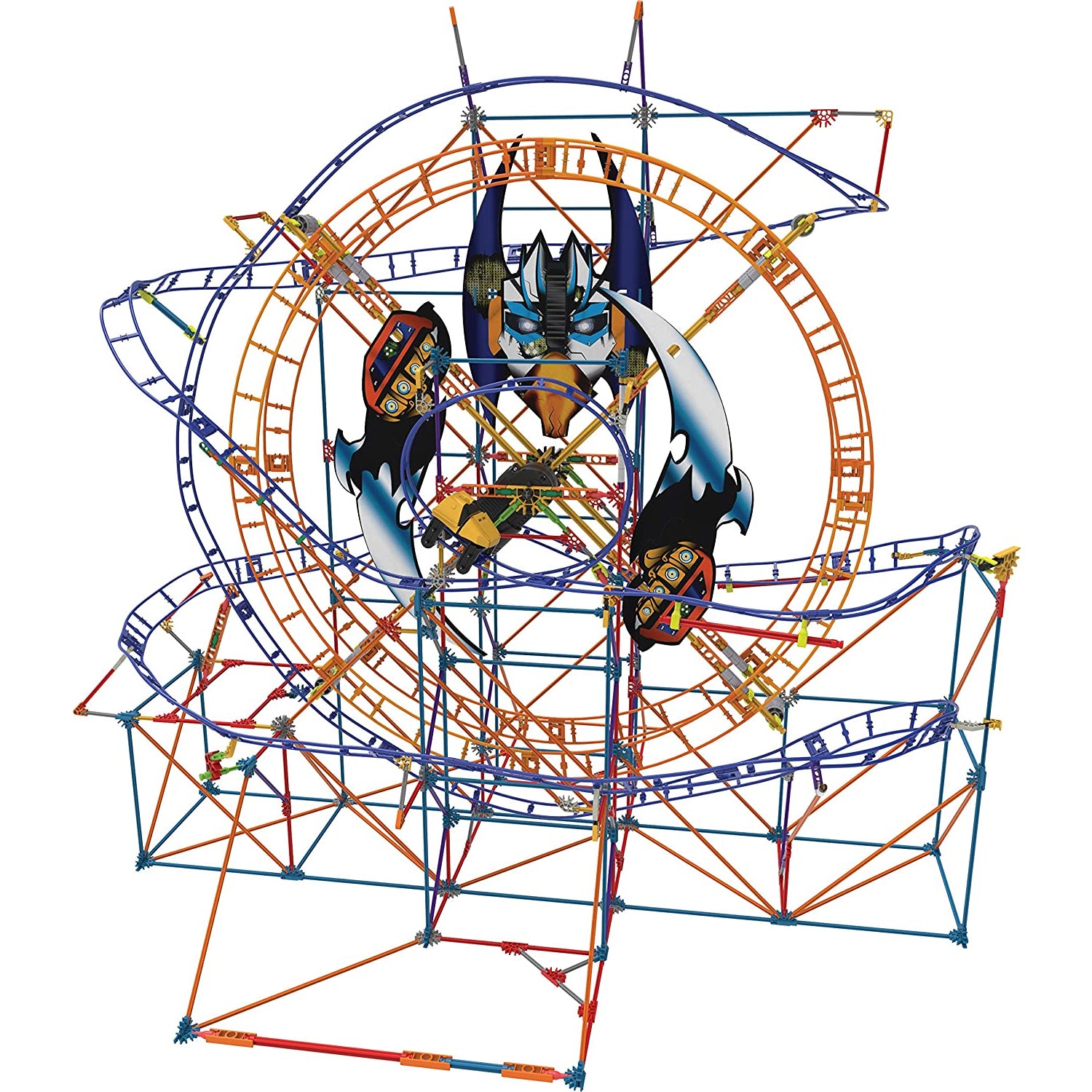 KNEX Thrill Rides – Bionic Blast Roller Coaster Building Set – S&D Kids