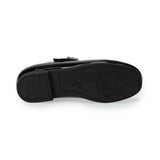 Rachel Shoes Girls 5-10 Velcro Strap Ballerina Flats