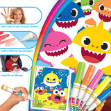 Crayola Baby Shark Wonder Pages Mess Free Coloring Gift