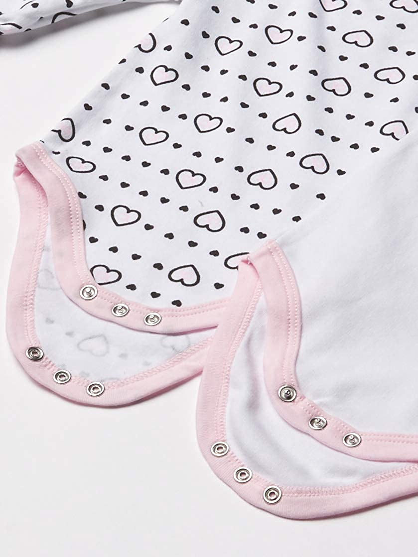 Calvin Klein Girls 0-9 Months Heart 3-Piece Bodysuit Pant Set