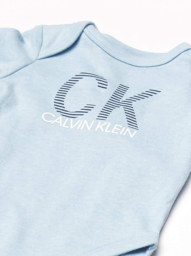 Calvin Klein Boys 0-9 Months 3-Piece Bodysuit Pant Set