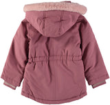 Limited Too Girls 4-6X Fur Lined Anorak Jacket