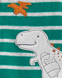 Carters Boys 12-24 Months Dinosaur Microfleece Blanket Sleeper