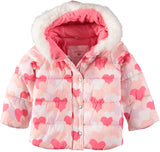 Carters Girls 2T-4T 2-Piece Snowsuit