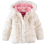 London Fog Girls 4-6X Heart Snowsuit