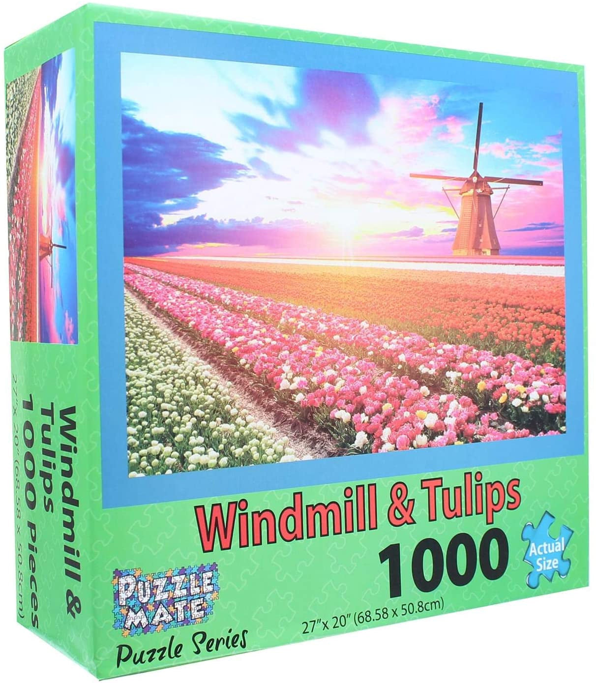 Wisconsin Toy Co. Puzzle Mate 1000 Piece 27'' x 20'' Jigsaw Puzzle
