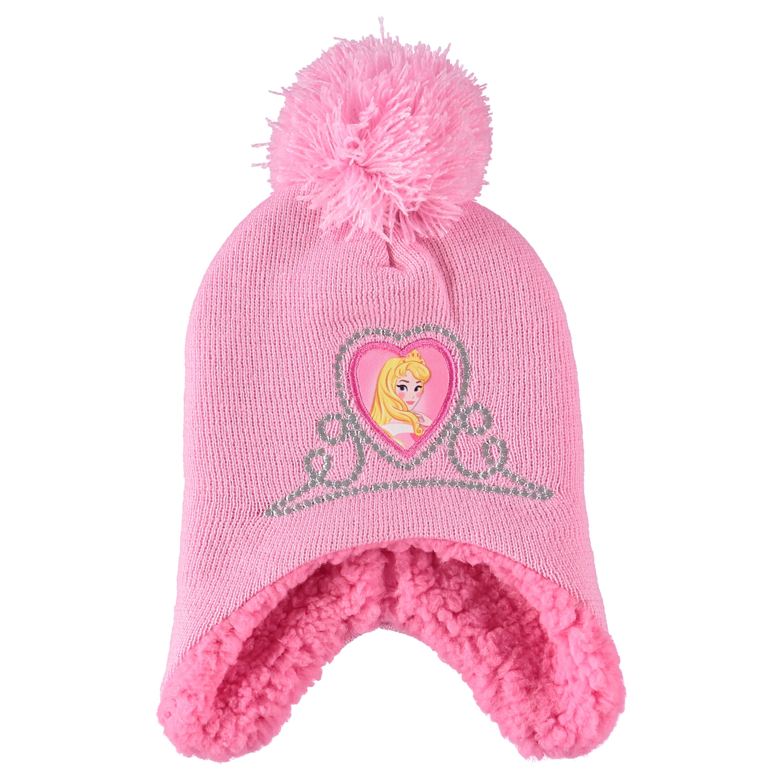 Disney Girls 12-24 Months Princess Aurora Hat Mitten Set
