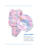 Carters Girls 4-6X Unicorn 4-Piece Pajama Set