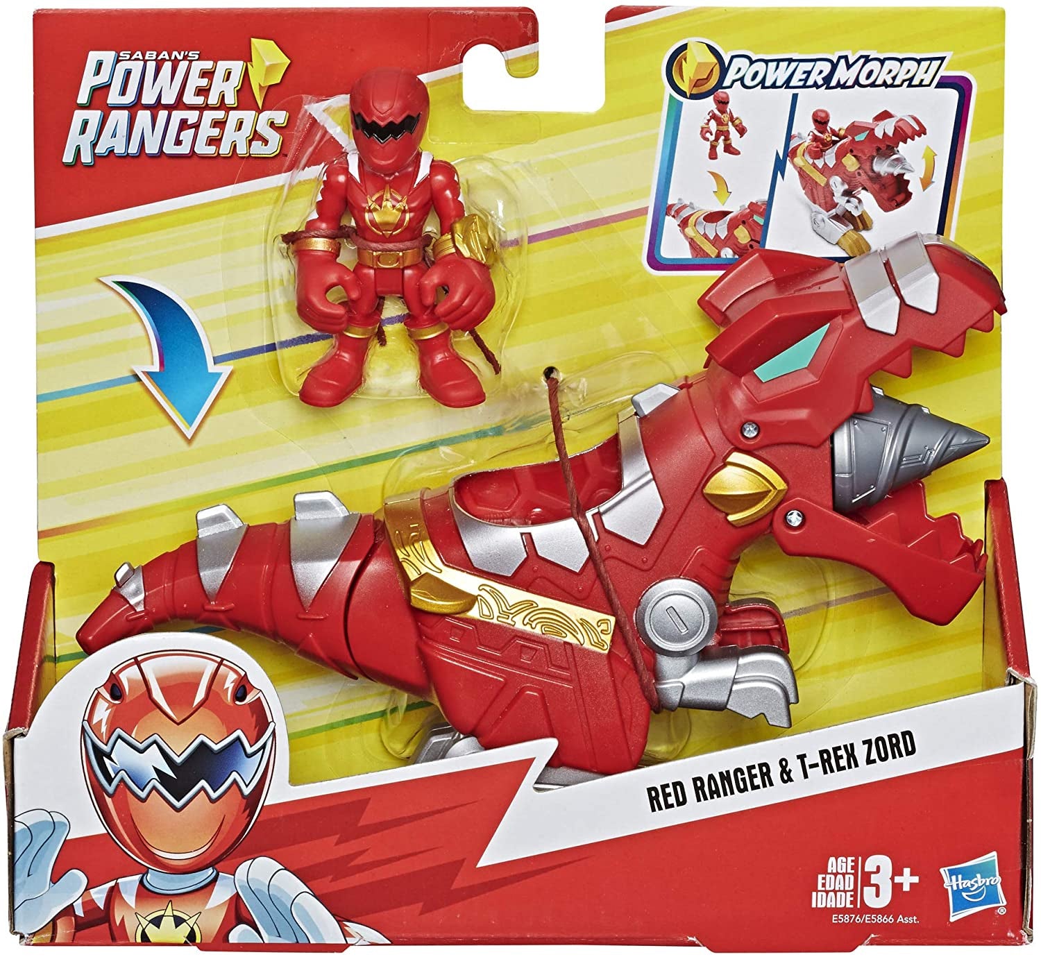 Hasbro Playskool Heroes Power Rangers Power Morph Action Figure Set