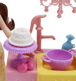 Disney Princess Belle's Royal Kitchen, Fashion Doll and Playset
