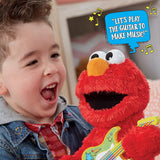 Sesame Street Rock and Rhyme Elmo Talking, Singing 14-Inch Plush