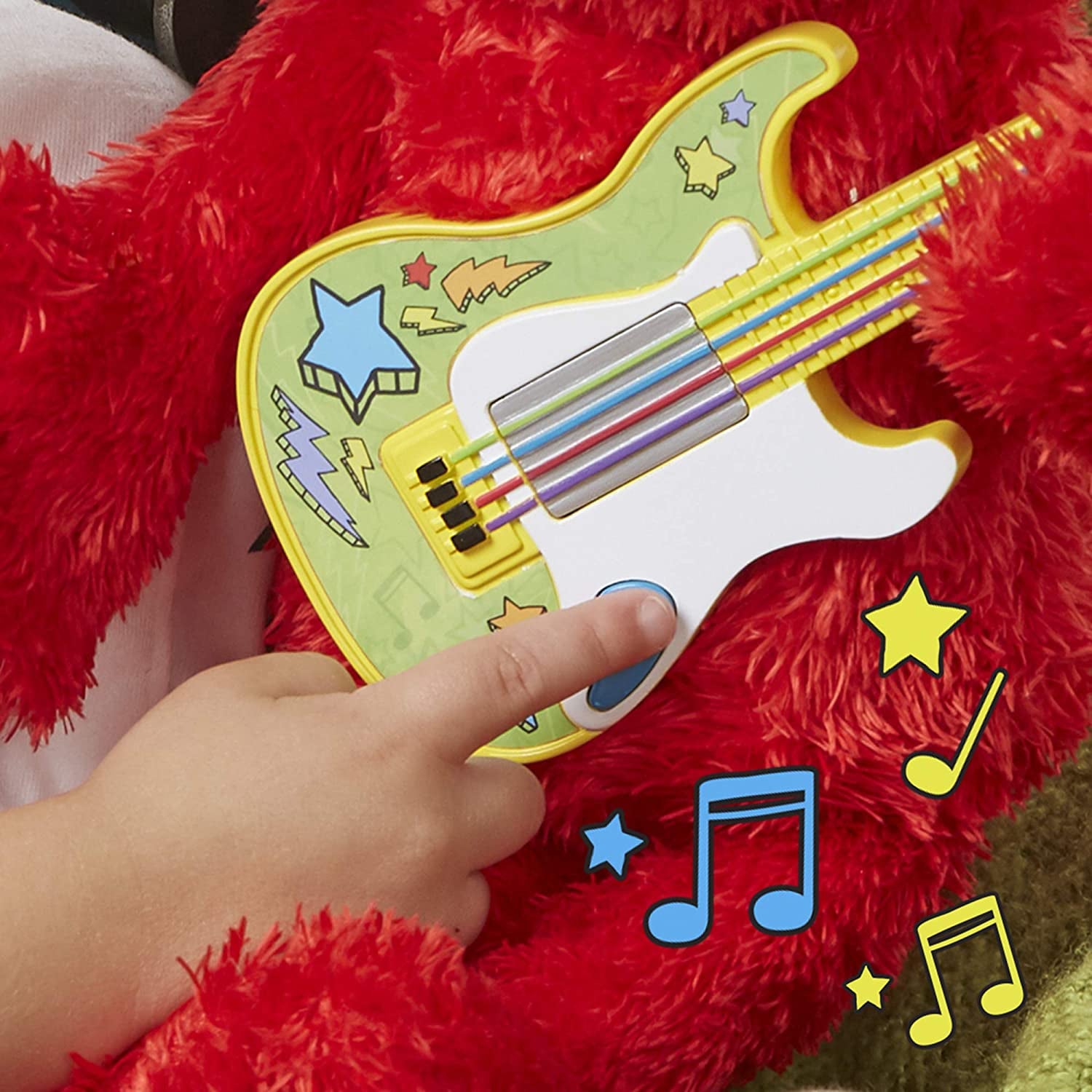 Sesame Street Rock and Rhyme Elmo Talking, Singing 14-Inch Plush