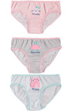 Rene Rofe Girls 6-16 Amber 7-Pack Bikini Underwear