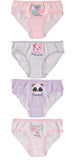 Rene Rofe Girls 6-16 Amber 7-Pack Bikini Underwear