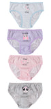 Rene Rofe Girls 6-16 Amber 7-Pack Bikini Underwear