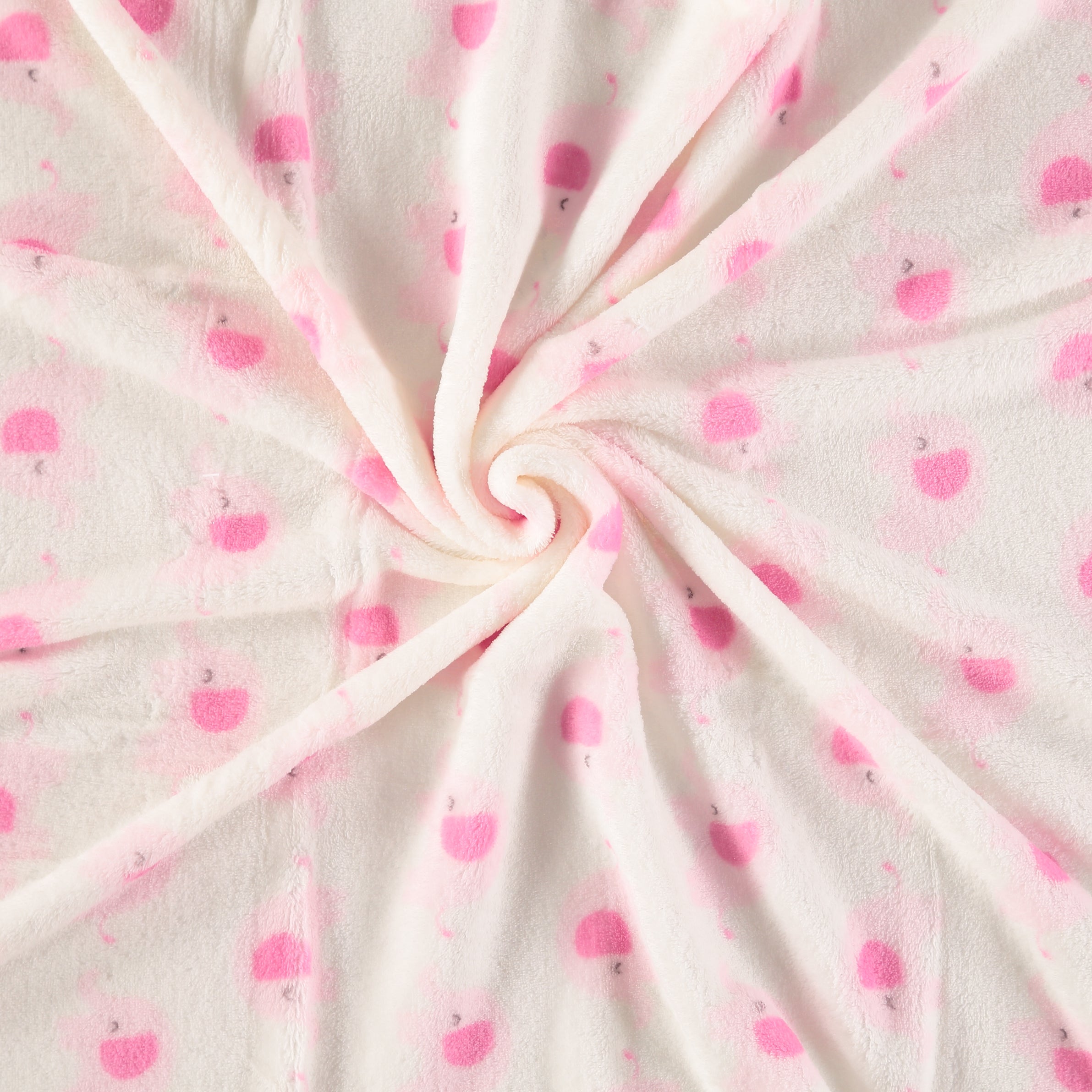 Bon Bebe Soft and Cuddly Unisex Plush Baby Blanket, 30'' x 36''