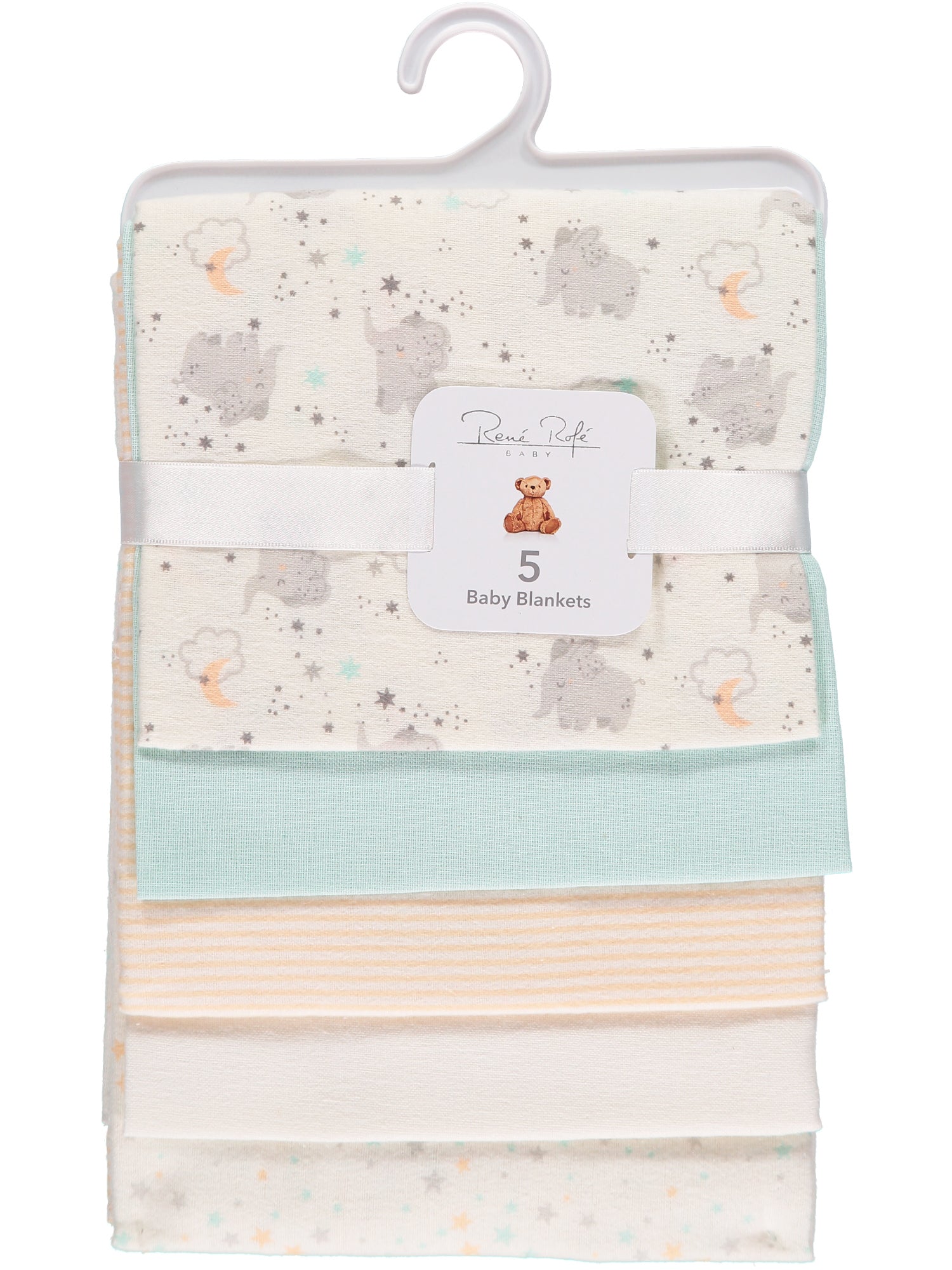 Rene Rofe Baby 5-Pack Receiving Baby Blankets