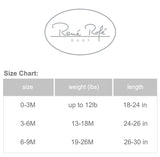 Rene Rofe Baby Girls 0-9 Months Bodysuit Pant Set with Bib