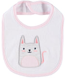 Rene Rofe Baby Girls 0-9 Months Bodysuit Pant Set with Bib