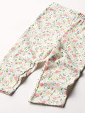 Kids Headquarters Girls 4-6X Butterfly Floral Legging Set